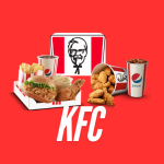 KFC logo 
Food  Menu 