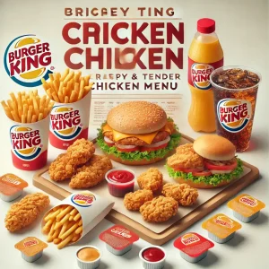 burger king crispy and tender chicken