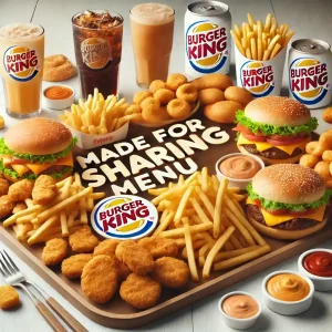 burger king made for sharing