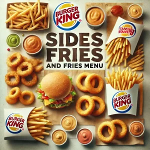 burger king sides and fries